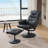 PU Leather Massage Reclining Chair with Ottoman-2105266457