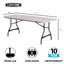 Table rectangulaire pliante commerciale 72 "-116789613