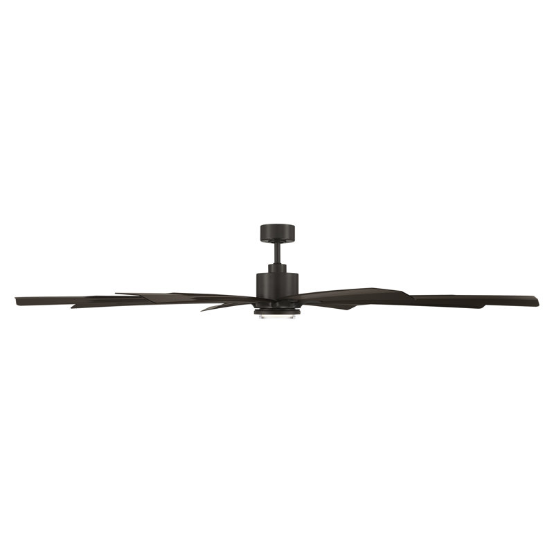 Ventilateur de plafond intelligent à 8 pales avec télécommande incluse, fonctionne avec Alexa et l'application iOS / Android