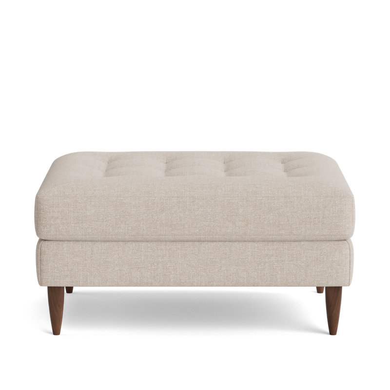 MCM Ottoman, Performance Weave - Natural