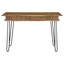 Bureau d'écriture Rustic Amber avec 4 rangements cachés