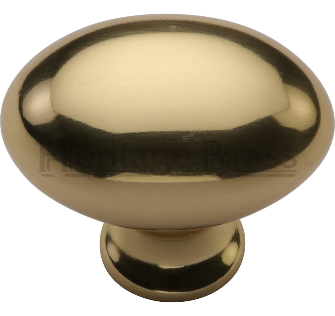 Heritage Brass Heritage Cabinet Knob Oval Design