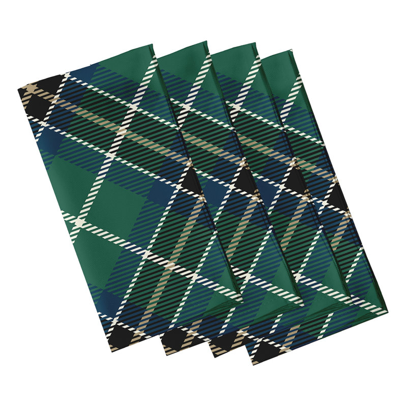 Ensemble de serviettes 4 pièces Kordell, Bleu marine