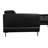 Loxli Modern Leather Sectional with Recliner-62905578