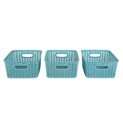 Simplify Plastic Decorative Basket