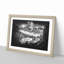 Train Through Canada - Single Picture Frame Print on MDF-56863644-56863648