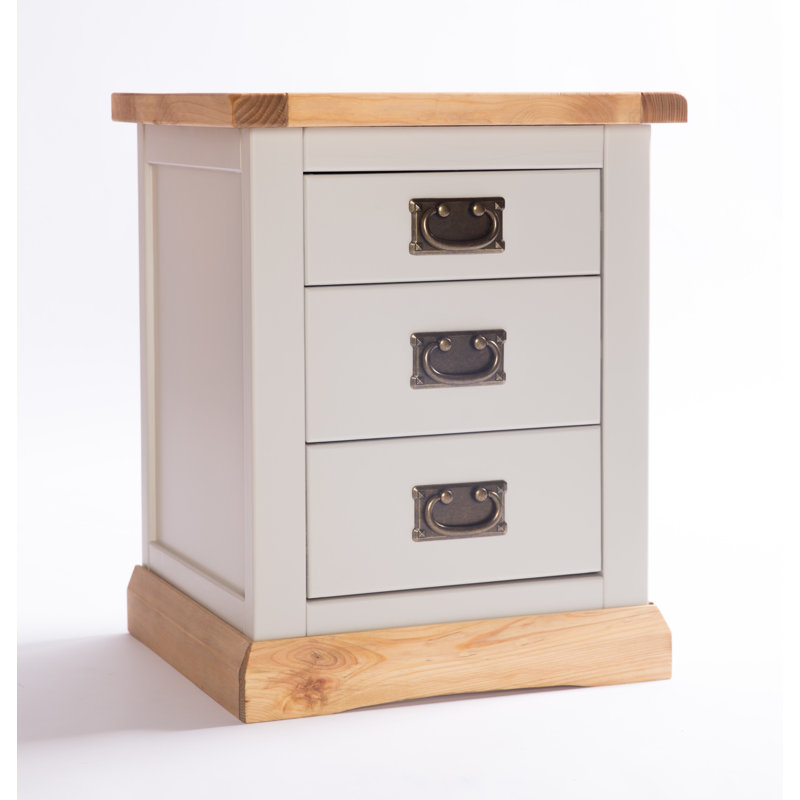 Saskia 45cm W Plywood / Laminate Board Bedside Table