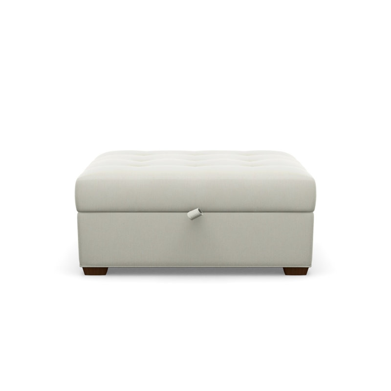 Baxter Square Ottoman, Luscious 414203, Walnut