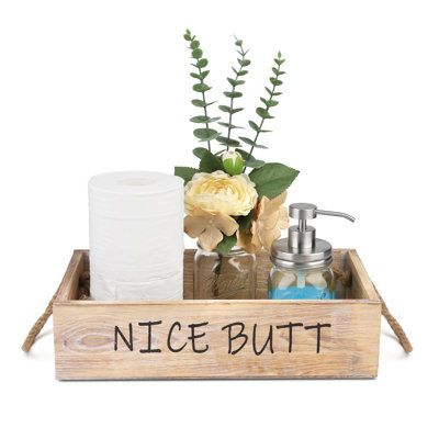 Tank Mount Toilet Paper Holder