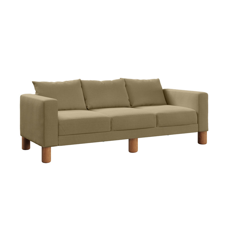 Essential Sofa, Farro Upcycled Poly, Cylinder