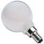 Base de candélabre à intensité variable 4,5 W à DEL G16,5 de 3000 W à 2000 K, finition blanche-1565253857