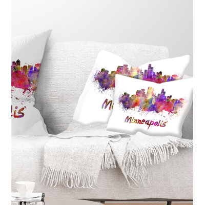Coussin Minneapolis Skyline - Cityscape
