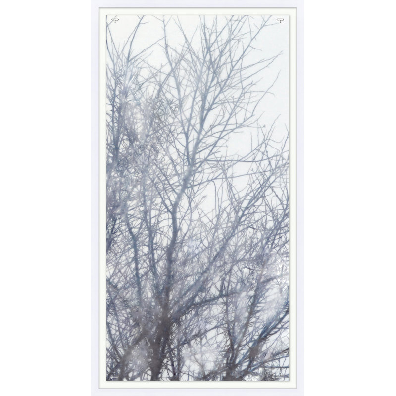 Encaustic Tree Panel C Framed Photographic Print