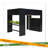 Full Size Wood Bunk Bed With Height-Adjustable Desk,Wardrobe,Ample Storage Space,And RGB Light-1045223208