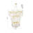 38 - Light Dimmable Geometric Chandelier