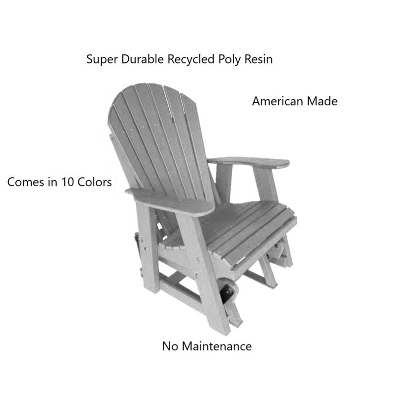 Fauteuil oscillant Phat Tommy Ultimate Campfire, Gris