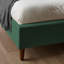 Halla Luxury Fabric Upholstered Bed Frame - Eco Recycled Material, Sleek Modern Design-1113081682-1113081681
