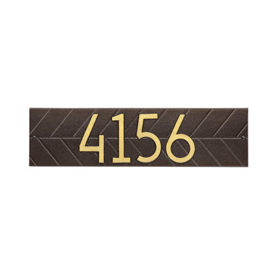 Mid-Century Modern Wall Plaque