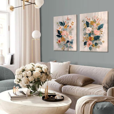 2 Piece Wrapped Canvas Print