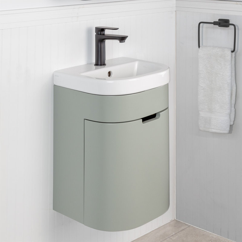 Eleganza 15.75'' W Single Vanity, Single-Hole, Sage