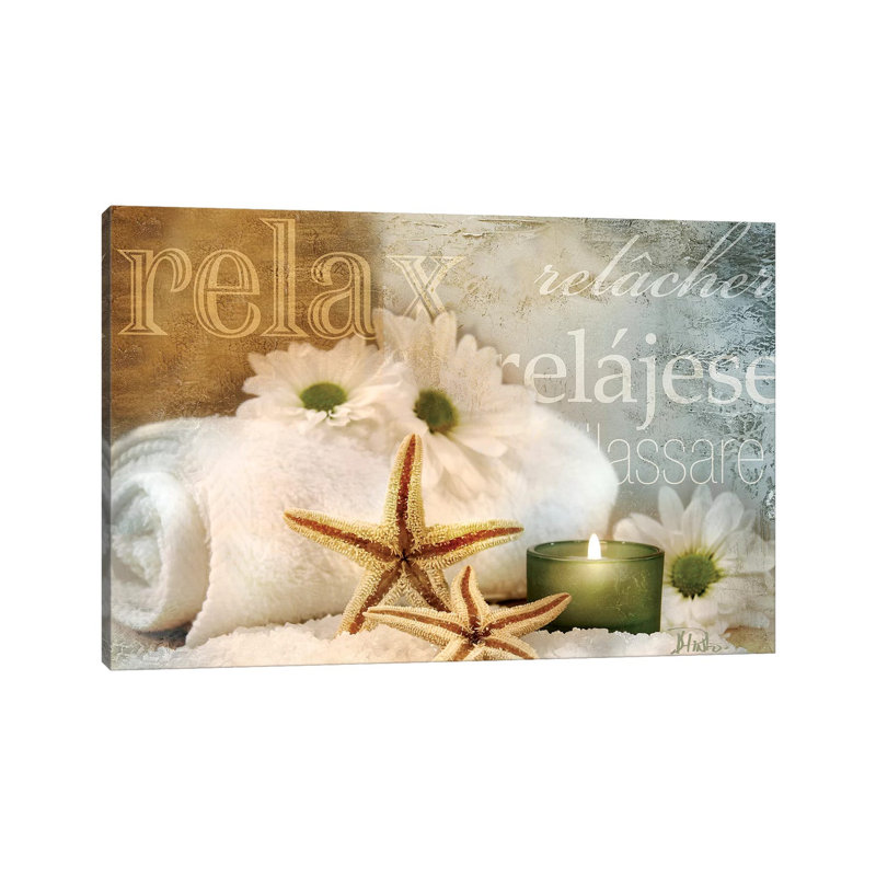 « Relaxation II » par Patricia Pinto, impression d’art graphique, Pas de tapis, Toile tendue, H 8 po x l 12 po x P 0,75 po