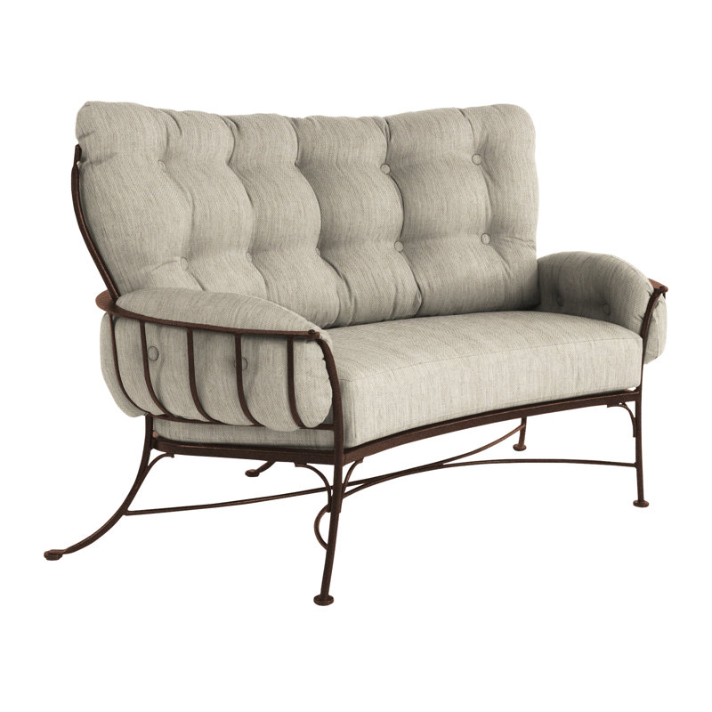 Monterra Outdoor 2 - Seat Loveseat, Copper Creek, Alcazar Redwood