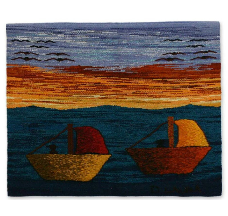 Tapisserie zanabria coast par david laura