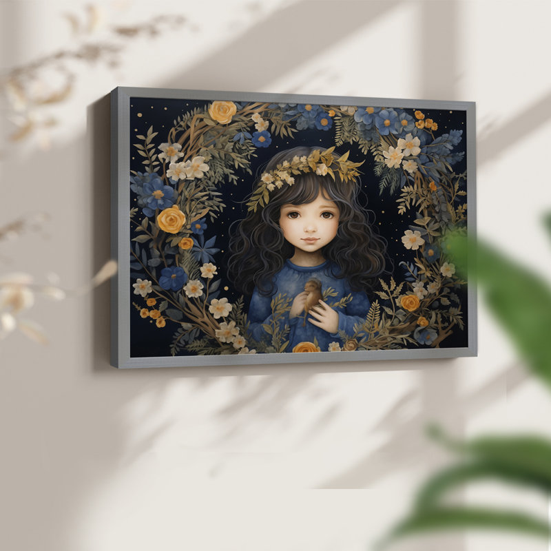Chirstmas Art-CD - Reproduction encadrée - Restickable, H 22 po x l 28 po, Gris