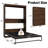Queen Size Murphy Wall Bed With LED Lights, No Box Spring Needed, For Home Office-1767657326-1769099606