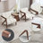 Modern Upholstered Accent Armchair Living Room Chair, White Sherpa Fabric-153198347
