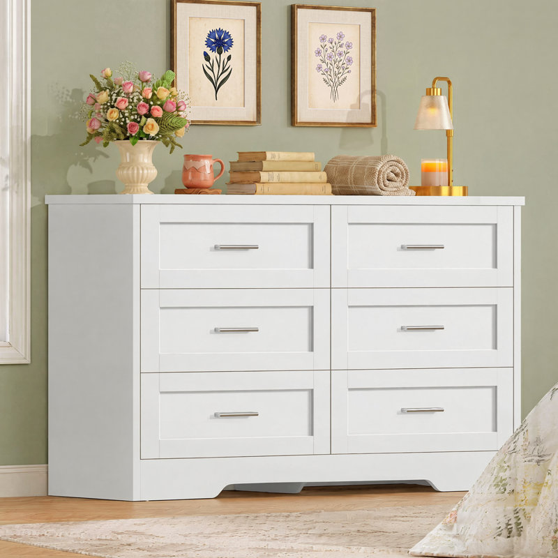 107 cm W Chest of 6 Drawers