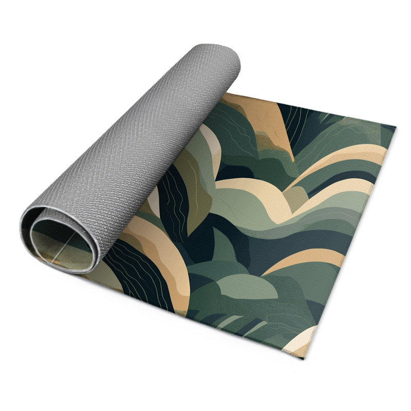 Tapis intérieur et extérieur Aurora Drift, Rectangle 1 pi 6 po x 2 pi 6 po