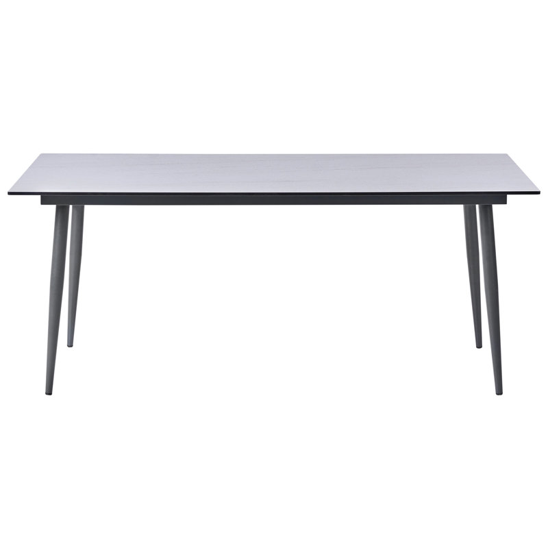 Cascoe Rectangular Outdoor Dining Table , 180cm cm W 90cm cm D, Grey