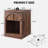18"W Modern Arched Nightstand with Charging Station, Bedside Table with Drawer and Open Shelf-651687032-638203742