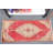 Small Vintage Red Anatolian Turkish Rug Ideal For Kitchen Entryway And Bathroom Spaces
