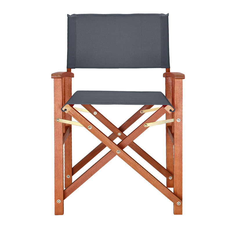 Fletching Folding Director Chair, Anthracite