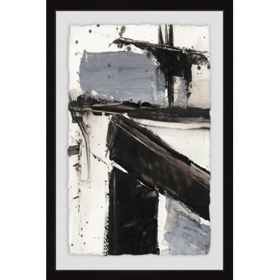 « démolition iii », reproduction de peinture à l’acrylique sur toile encadrée