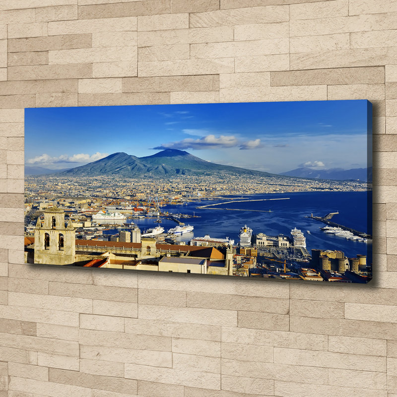 Naples Italy - Wrapped Canvas Print