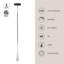 Luminaire suspendu cylindrique à DEL Taper-64112485-64112483