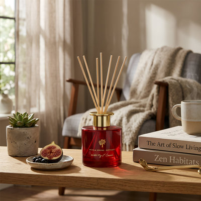 Nicola Spring - Scented Candle & Reed Diffuser - 350g - Wild Fig & Cassis