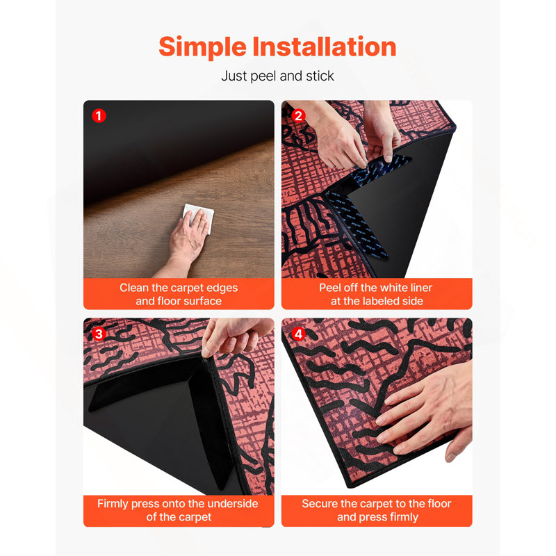 Autocollants pour tapis antidérapants 12 pièces