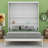 Murphy Bed Wall Bed With Shelves-13666540-13666541