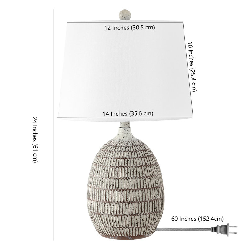 Newlon Resin Table Lamp