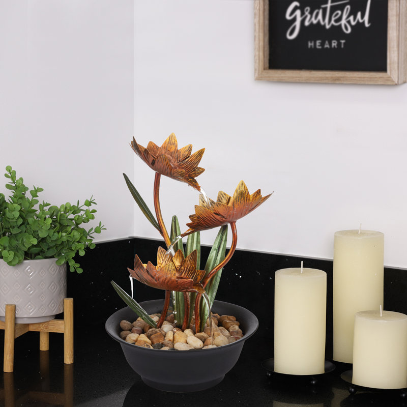 Aliyah-Lilly Metal Sculptural Fountain