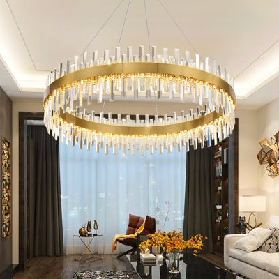 Lustre en cristal Glam