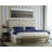 19'' W Metal Nightstand - Grey
