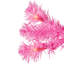Pre-Lit Medium Artificial Pine Christmas Tree - Pink - Clear Lights-1855166264