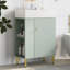 Meuble-lavabo de salle de bain avec rangement à gauche