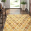 Hand Knotted Wool Ikat Area Rug in L. Blue/L. Blue-151999245