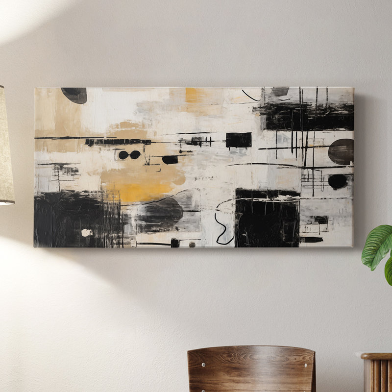Abstract Series 4 # XXX-Gallery, toile tendue, H 20 po x l 40 po